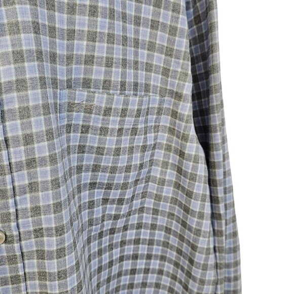 Paul & Shark Yachting Men's Long Sleeve Button Down Shirt Size Large Check Print - Picture 9 of 9